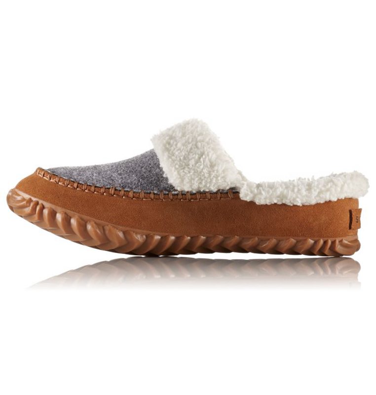 Pantuflas Sorel Mujer - Out N About™ Marrones/Gris - 52839-FHPC